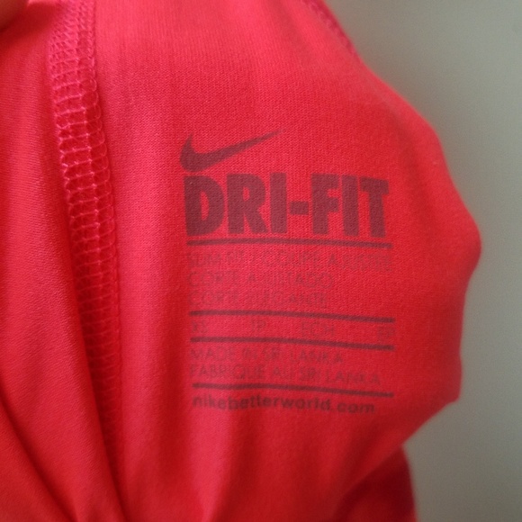 Nike Dri Fit Racerback Tank Burgundy Pink XS - Picture 4 of 4